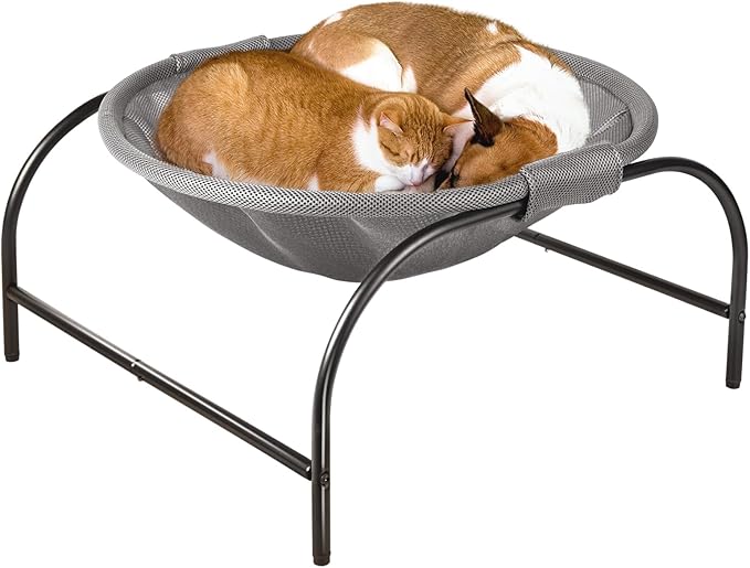 Cat Bed Dog Bed Pet Hammock Bed Free-Standing Cat Sleeping Cat Supplies Pet by JUNSPOW
