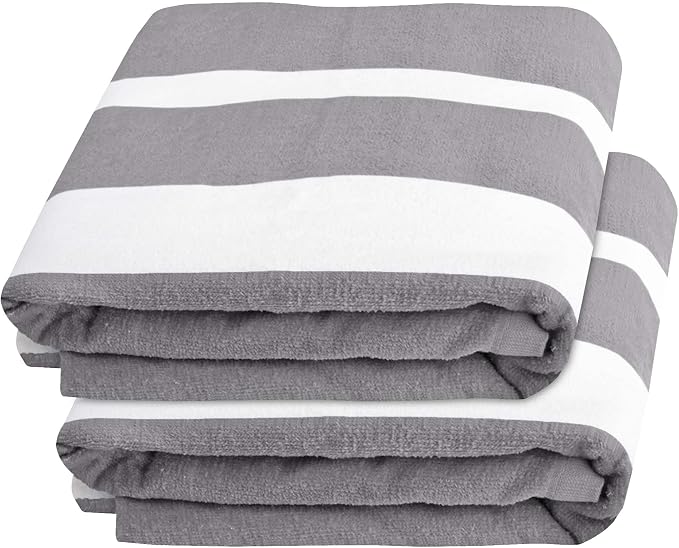 Superior Cabana Cotton Lounge Chair Cover, Outdoor Towel, Terry Cloth, Swim - Image 9