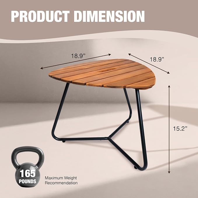 Portable Adirondack Side Table 15"H - Image 3