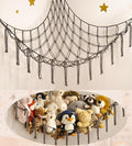 Stuffed Animals Hammock Net Corner-Hanging Stuff Animal Toy Storage Organizer by MirolamUS