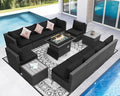 NICESOUL 13 Piece Outdoor Sectional Furniture by NICESOUL