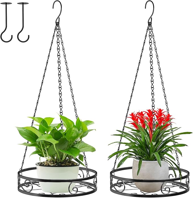 2-Pack Hanging Planters for Indoor Plants by Qiaomeiysp