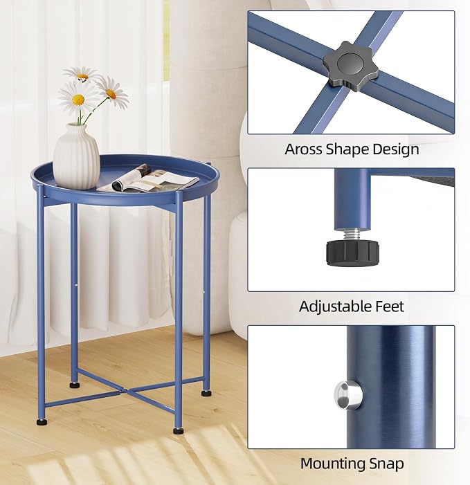 Garden 4 you Small Side Table, Modern Nightstand - Image 8
