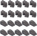 PLIGREAT 20 Pcs Miniature Stone Steps, Mini Garden Figurines Fairy Garden by PLIGREAT