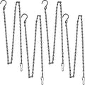 YINGFENG 4 Pack 35 Inches Hanging Chains Black, Garden Plant Hangers, by YINGFENG