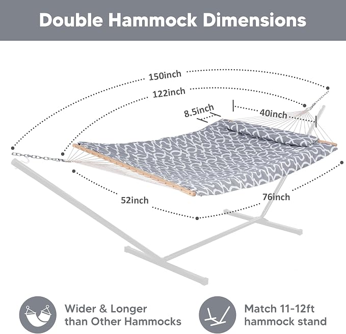 SUNCREAT Hammocks Heavy Duty Hammock - Image 4