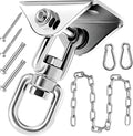 Hammock Hanging Kit with Swing Chain, Morzejar Stainless Steel 1000lb Heavy by HYASIA