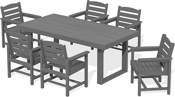 SERWALL HDPE Outdoor Dining Set by SERWALL