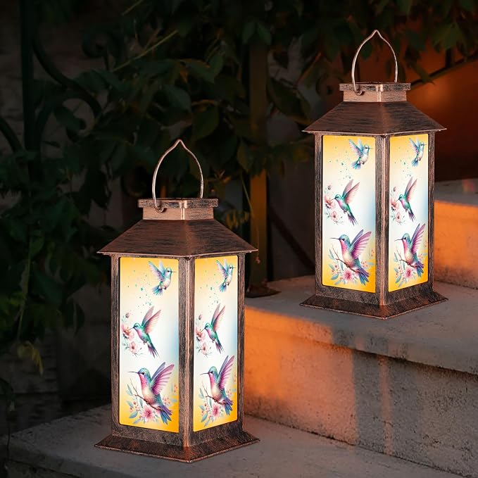 Solar Hanging Lanterns, 3 LED, Waterproof, Outdoor Gatherings, and Gifting - Image 3