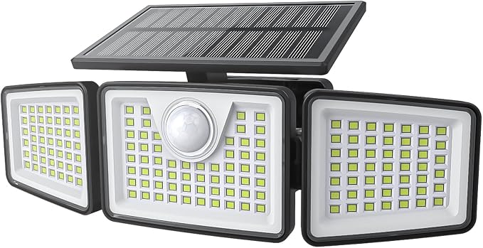 2500LM Solar Lights Outdoor by ChargebySunLightUpHome