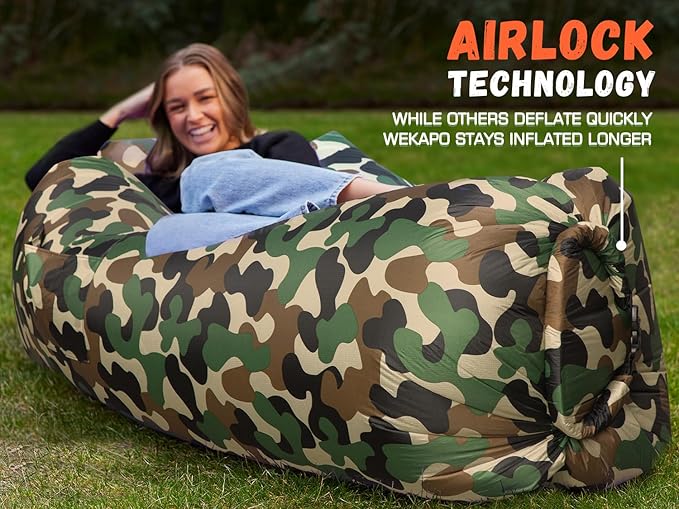 WEKAPO Inflatable Couch Air Lounger Chair - Image 5