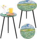 Outdoor Side Table 2 pcs Patio Side Tables by PartyZealot