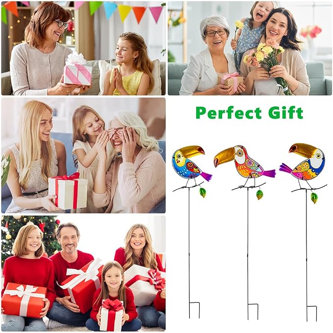 Decorative Garden Stakes, Waterproof Spring Garden Stakes Decorative - Image 8