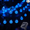 20 LED Decorations Crystal Globe Solar String Extra-Bright Outdoor Lights by Unknown