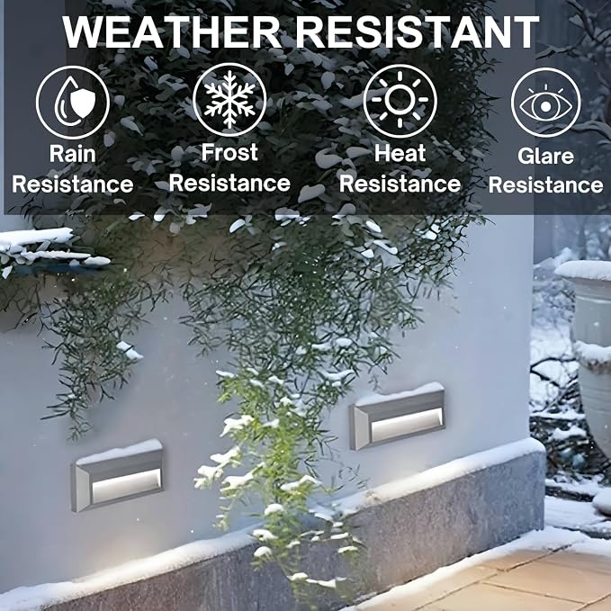 ZONK LED Outdoor Indoor Stair Lights, Line Voltage 110-240V 2W Landscape - Image 3