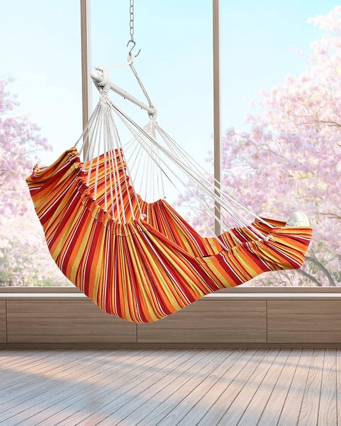 ADVOKAIR Hanging Hammock Chair Large Swing Chair - Image 7
