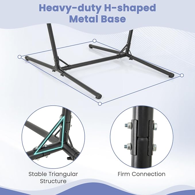 Tangkula Adjustable Hammock Chair - Image 7