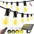 100FT Solar Lights Outdoor Waterproof: G40 30M Shatterproof Bulbs Patio Lights by Unknown