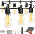 Solar String Lights Outdoor Waterproof 100ft by OOOLED