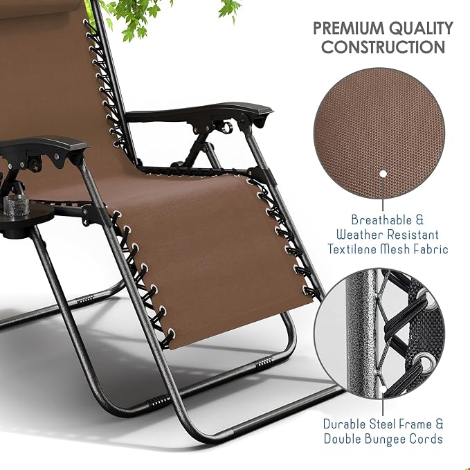 Nestl Zero Gravity Chairs Set of 6 - Image 7