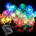 ITICdecor Solar Flower String Lights Outdoor Waterproof 50 LED Solar String by ITICdecor