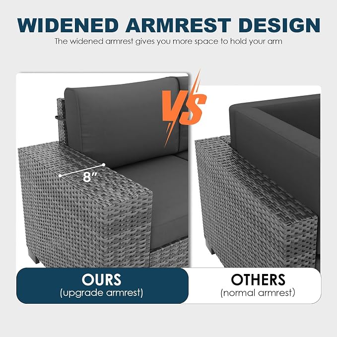 5 Piece Patio Furniture Set - Image 5