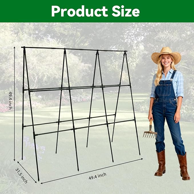 Garden Arch Trellis for Climbing Plants Outdoor - Image 4
