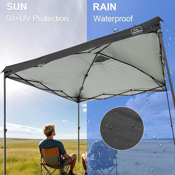 KAMPKEEPER Replacement Top Pop Up Canopy Tent Cover Roof - Image 5