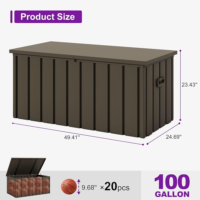 PURPLE LEAF 7 Pieces Patio Dining Set - Image 9