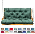 Porch Swing Cushion with Backrest, Waterproof Bench Cushion by NANGELRN