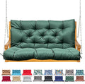Porch Swing Cushion with Backrest, Waterproof Bench Cushion by NANGELRN