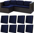 8Pcs Stretch Patio Cushion Covers, Outdoor Couch Covers Replacement, Outdoor by BIETYONE