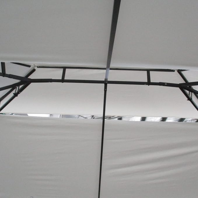 Outsunny 10' x 13' Patio Gazebo, Double Roof Outdoor Gazebo Canopy Shelter - Image 9
