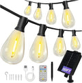 DAYBETTER 50FT Solar String Lights Outdoor Waterproof by DAYBETTER