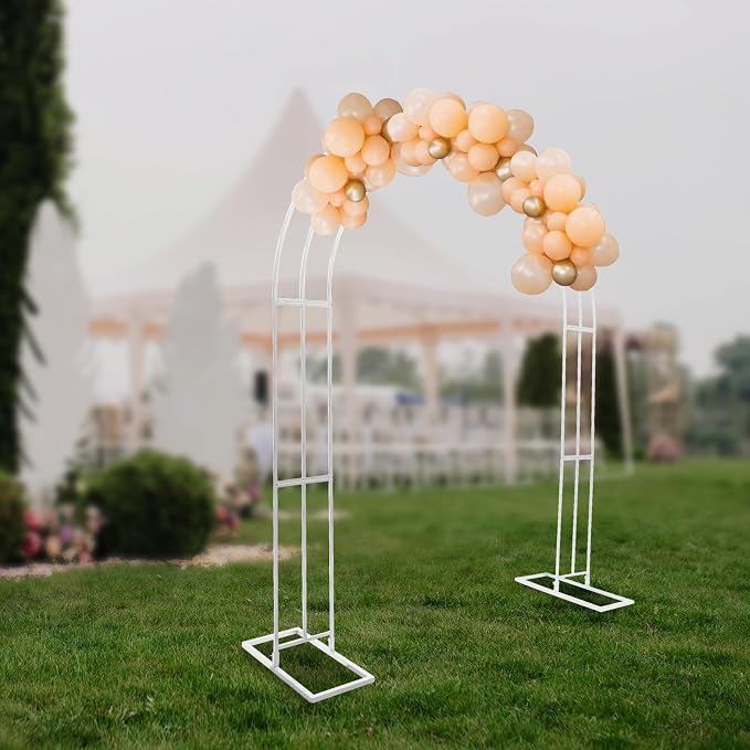 Large Size 8.53Ft Wedding Arch for Ceremony, Heavy Duty Climbing Flower Plant - Image 4