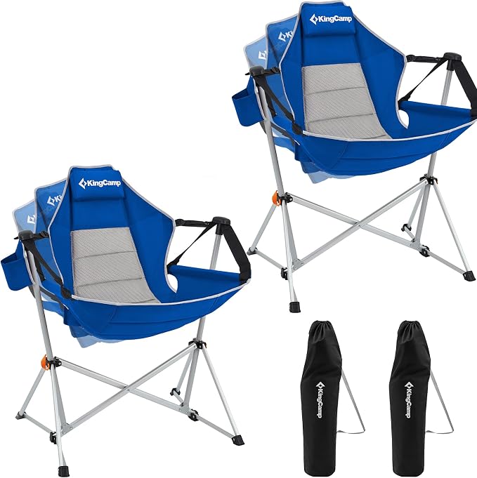 KingCamp Hammock Camping Chair, Swinging Portable Folding Camp Chairs by KingCamp