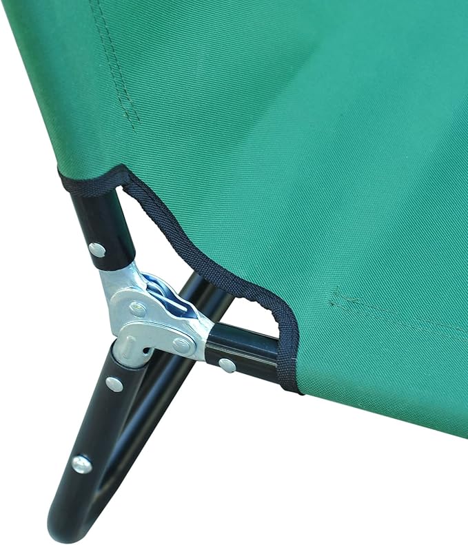 Outsunny Folding Chaise Lounge Pool Chairs, Outdoor Sun Tanning Chairs - Image 8