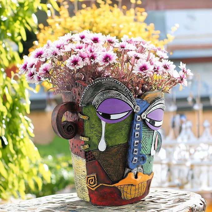 Picasso Brutalist Abstract Face Planter - Image 6