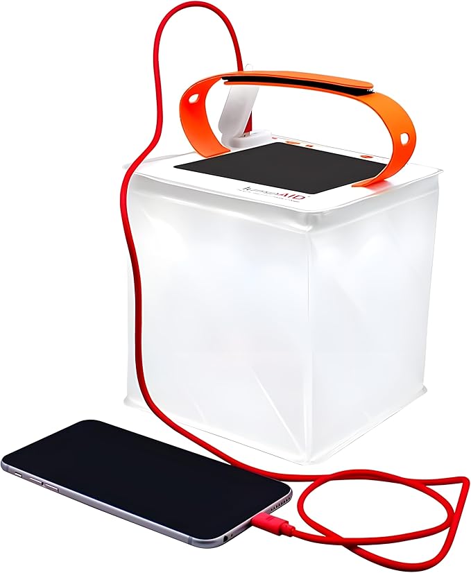 LuminAID 2-in-1 Solar Camping Lantern and Phone Charger by LuminAID