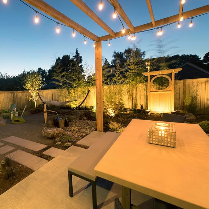 Mlambert 2 Pack 96FT Outdoor String Lights - Image 4