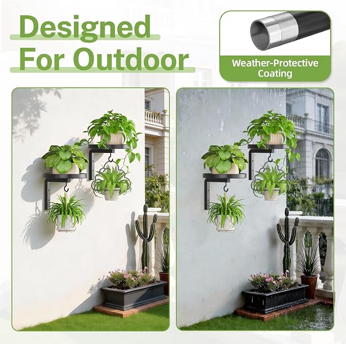 iDavosic.ly Wall Plant Holder Set of 2 - Image 4