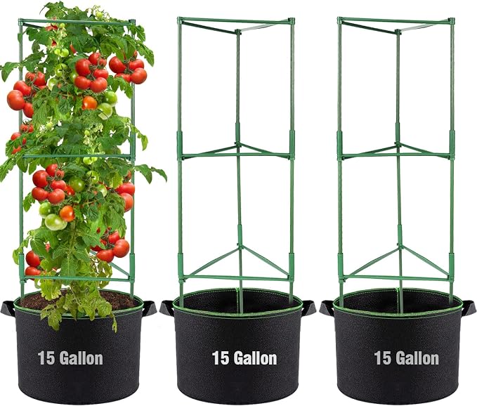ANPHSIN 3 Sets Tomato Cages by ANPHSIN