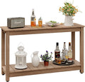 Outdoor Console Table, 440LBS Weight Capacity, 2-Tier Multifunctional Buffet by LAHAAP