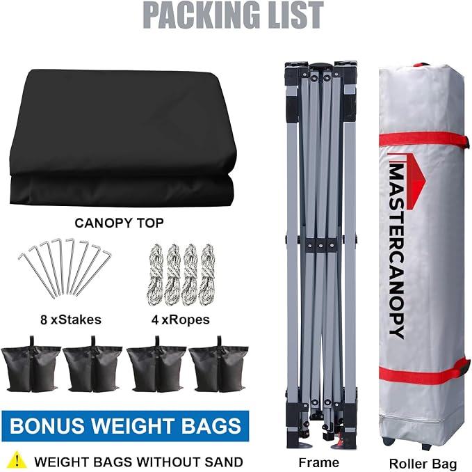 MASTERCANOPY Durable Pop-up Canopy Tent - Image 5