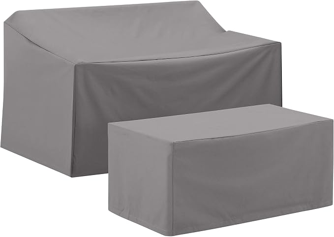 Crosley Furniture Patio Furniture Covers, Waterproof 2-Piece Cover Set by CrosleyFurniture
