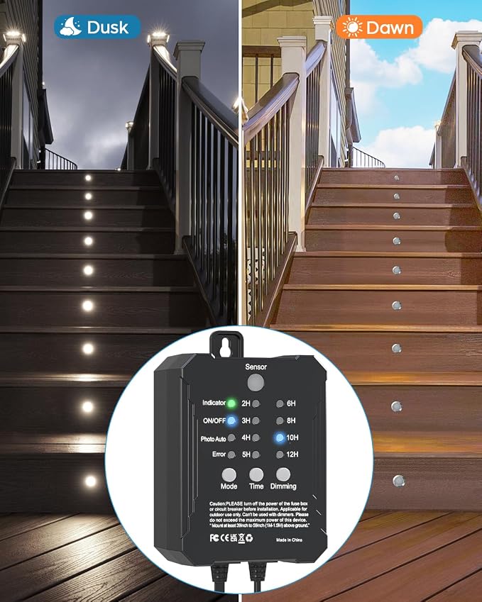 HIBOITEC Low Voltage Deck Lights Recessed Kit - Image 6