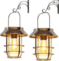 Solar Lanterns Outdoor Waterproof, High Brightness Hanging Solar Lights by AHAORIGIN