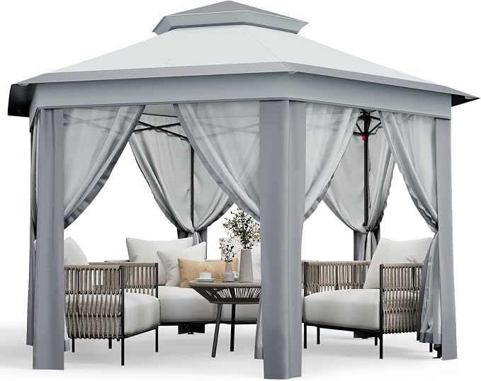 Pop Up Canopy Tent 13x13 Ft Instant Gazebo by HOME