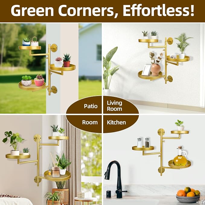 Rotating Window Plant Shelves - Image 4