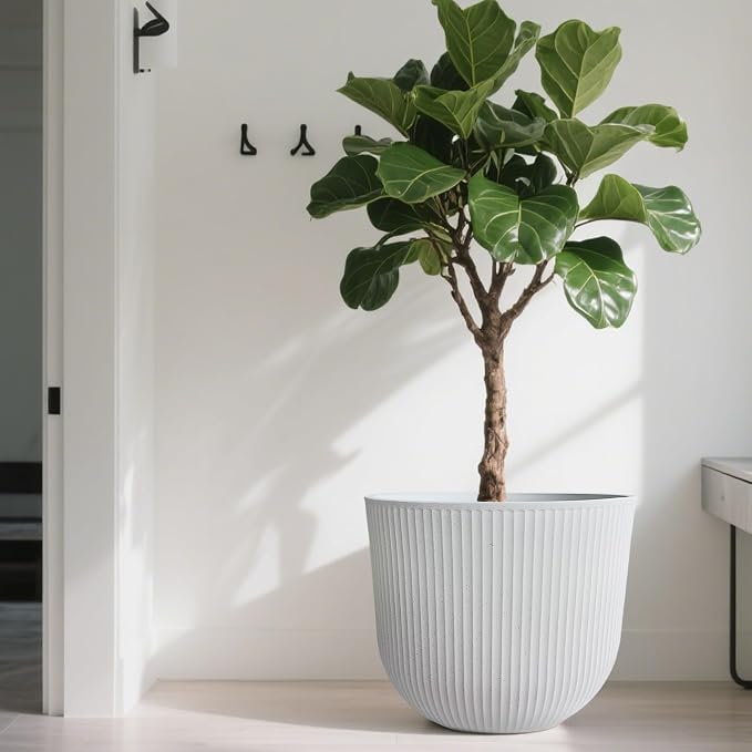 WORTH Garden Round Large Planter Pot 1-Pack - Image 6